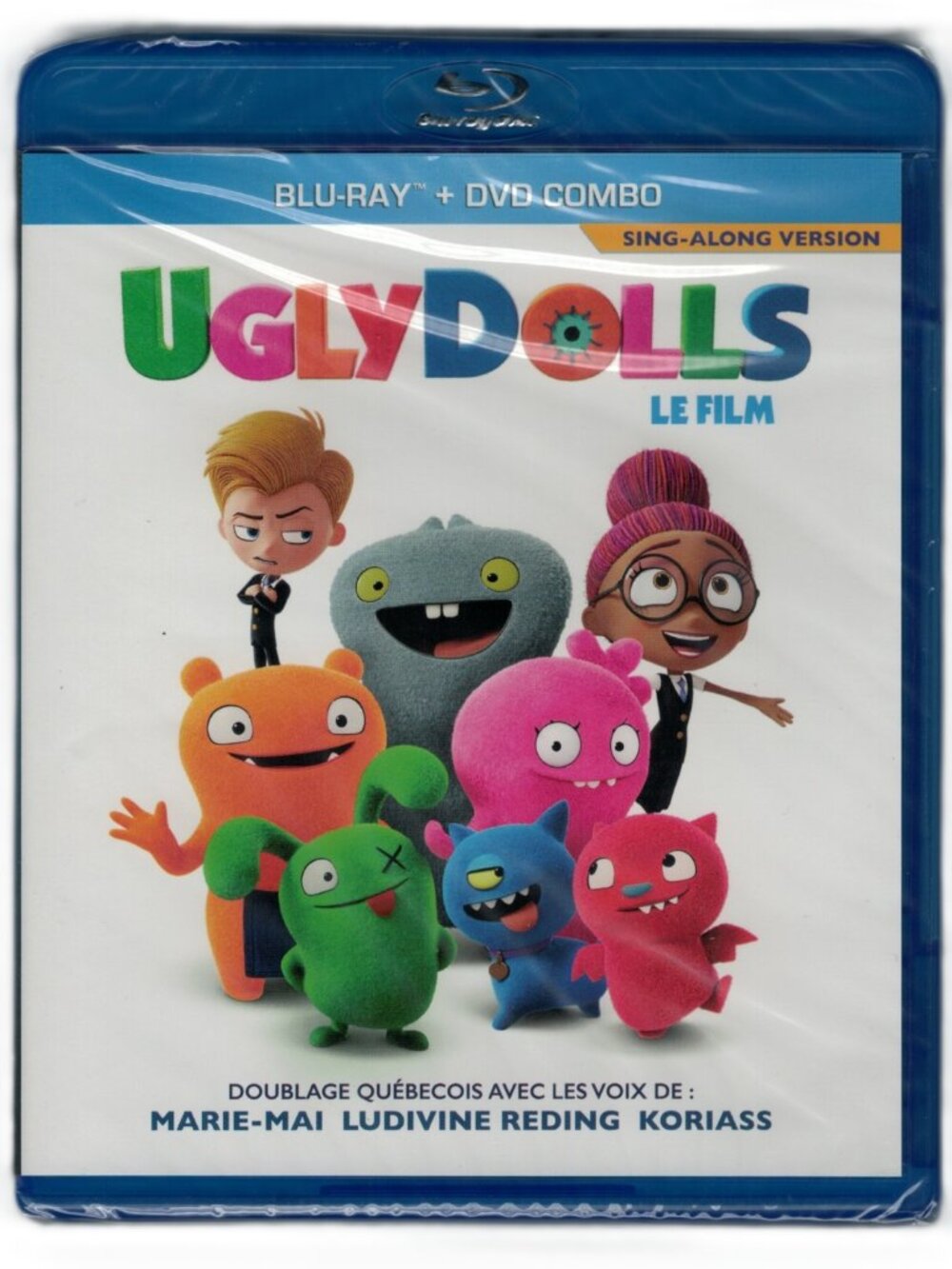 UglyDolls (Blu-ray + DVD) 2019 Kelly Clarkson, Nick Jonas NEW